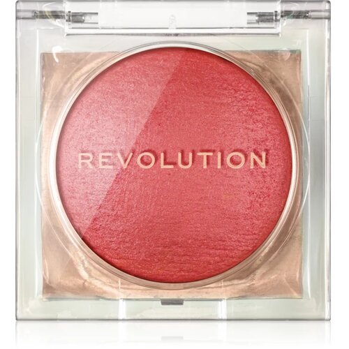 Makeup Revolution Beam Bright Blush Rdečilo za posvetlitev odtenek Peach Pop 2.8 g Slike