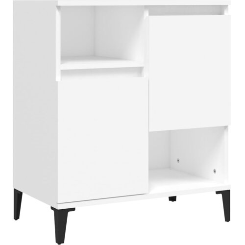 Maison Chic Komoda - Predalnik bela 60x35x70 cm inženirski les, (21716474) Slike