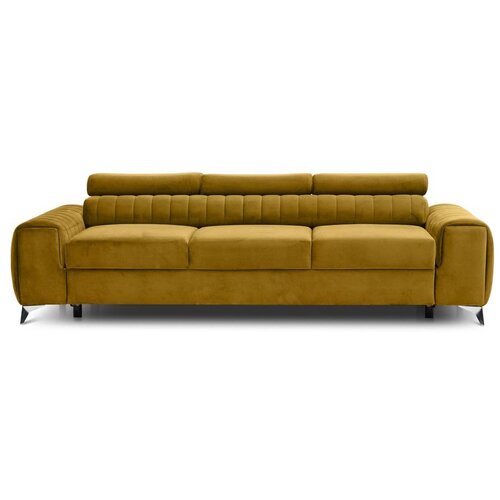 ELTAP Senf žuta bar&scaron;unasti sklopiva sofa 261 cm Laurence &ndash; Cijene