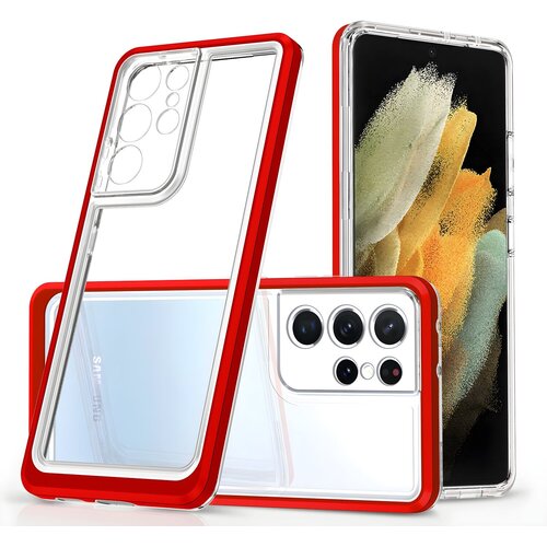  Hibridna futrola 3 u 1 za Samsung Galaxy S23 Ultra - Crvena KP24726 Cene