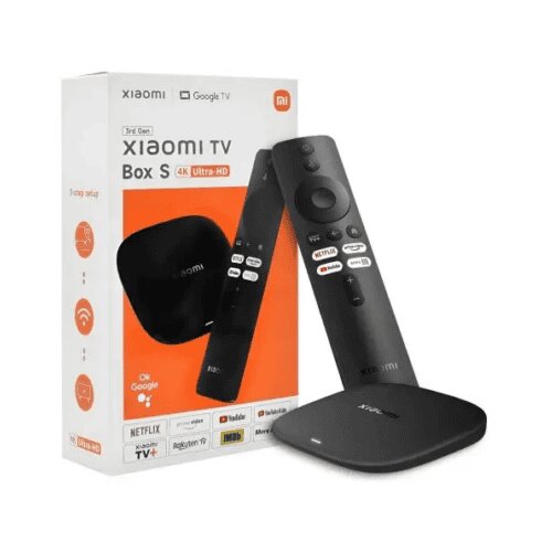 Xiaomi Box S (3rd Gen) 4K rezolucija, Google TV, 2 GB RAM, 32 GB ROM Cijene