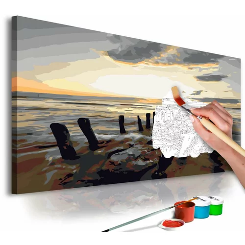  Slika za samostalno slikanje - Beach (Sunrise) 60x40