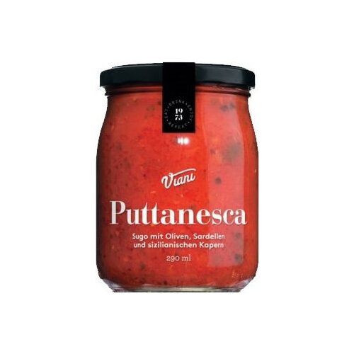 Viani Alimentari Puttanesca Sugo z olivami in kaprami Cene