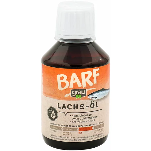 GRAU lososovo olje - Varčno pakiranje: 2 x 200 ml