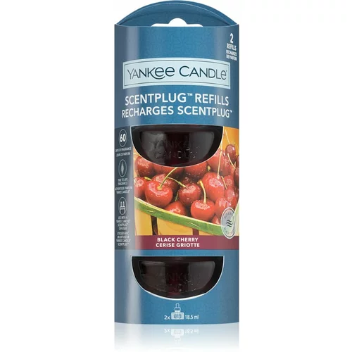 Yankee Candle Black Cherry punjenje za električni difuzor 2x18,5 ml
