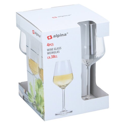 Alpina Ča&scaron;e za vino set 4/1 380ml Cijene