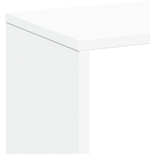 VidaXL Sobna pregrada / regal za knjige bijeli 67x25x161,5 cm drveni Slike