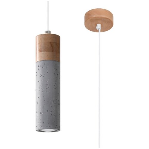 Nice Lamps Siva viseća svjetiljka ø 7 cm Susanna – Cijene