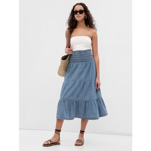 GAP Denim Midi Skirt - Women Cijene