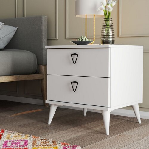 Hanah home Versa-Ce 3634 White Nightstand Cene