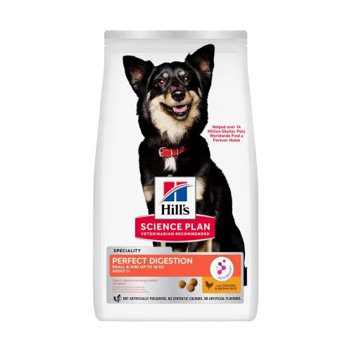 Hill&amp;rsquo;s Hill&amp;amp;#8217;s Science Plan Adult Small &amp;amp; Mini Perfect Digestion 6kg Slike