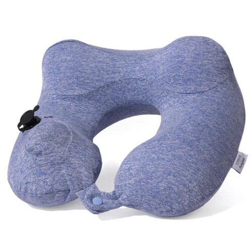 INF Napihljiva potovalna U-blazina z PVC in snemljivo prevleko Blue, (5000286725) Cene