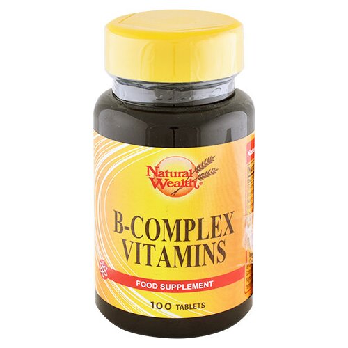 Natural Wealth b complex vitamini 100 tableta Slike