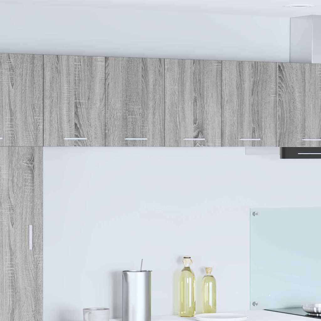  Viseći ormarić Riga 2 pcs Siva Sonoma i bijela 60 x 31 x 40 cm Cene