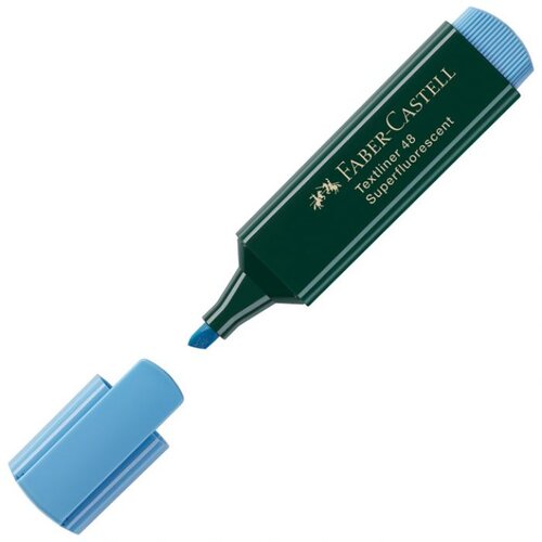 Marker 1-5mm 48 Faber-Castell 154851 modra Slike