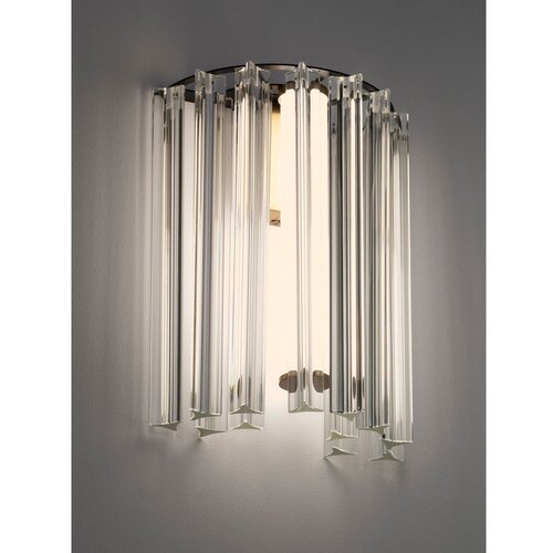 Nova Luce Mjedena staklena LED zidna lampa Nol &amp;ndash; Slike