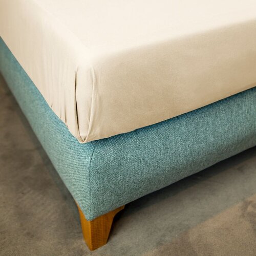 Cotton Box čaršav CB 160x220 - Ivory Cene