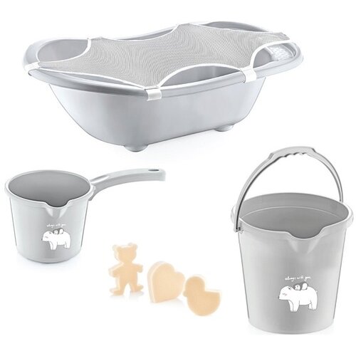 BABYJAM Set za kupanje Babyjem 5 delova grey Cene