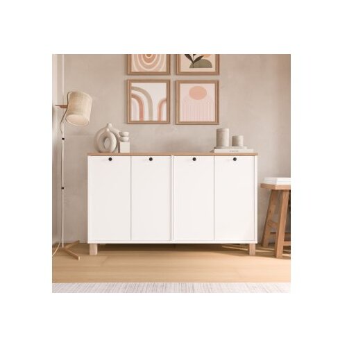 Hanah home komoda s ladicama, bijela Cijene