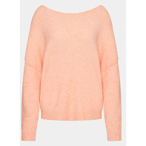 American Vintage Pulover Damsville DAM225H23 Oranžna Relaxed Fit Slike