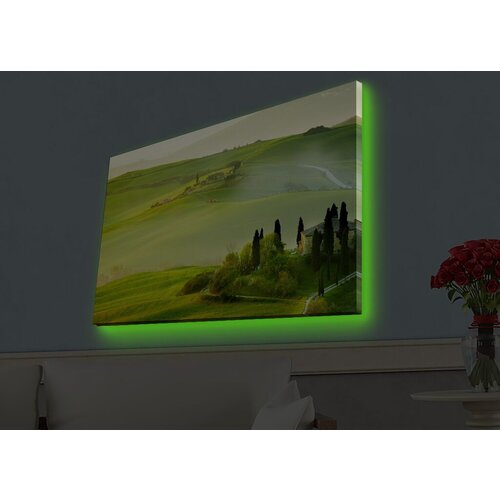Wallity Slika sa LED osvetljenjem 4570HDACT-007, 45x70 cm Cene