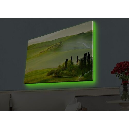 Wallity Zidna slika sa LED osvetljenjem 4570HDACT-007, 45x70 cm Cene
