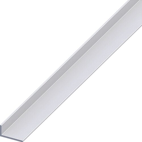 KANTOFLEX Kotni profil Kantoflex (2.000 x 20 x 10 mm, aluminij, eloksiran, srebrn, debelina: 1,5 mm) Slike