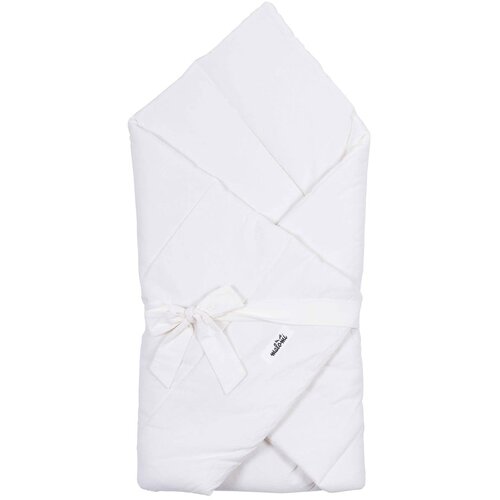 Malomi Kids Bijela pamučna deka za bebe 75x75 cm - Slike