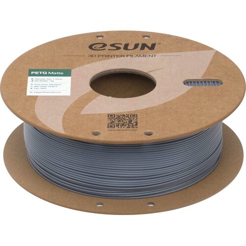 ESUN PETG-Matte Dark Grey - 1,75 mm / 1000 g Slike