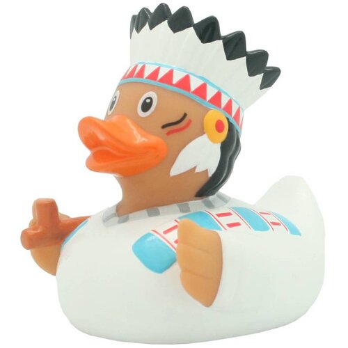 Lilalu patkica - Native American Chief - Rubber Duck Slike