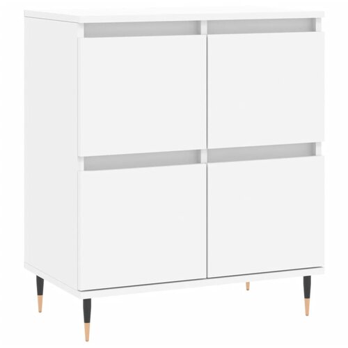 Maison Chic Komoda - Predalnik bela 60x35x70 cm inženirski les, (21716038) Slike