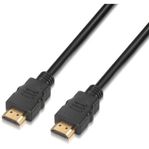 AISENS HDMI kabel v2.0 High Speed ​​Premium 4K60Hz 18Gbps A M-A M Black 1,0M, (21091063) Cene