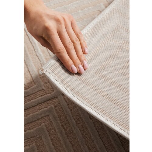Elle Decoration Bež preproga 120x170 cm Perles Tourmaline &amp;ndash; Slike