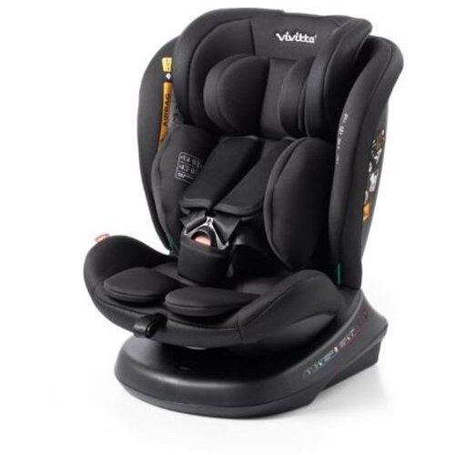 Babyauto a-s Vivitta Sanna(40-150 cm)I-size,black Cene