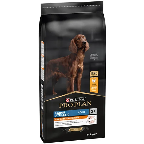 Pro Plan 2 kg gratis! 12 kg / 14 kg PURINA - Large Athletic Adult Everyday Nutrition (12 + 2 kg)