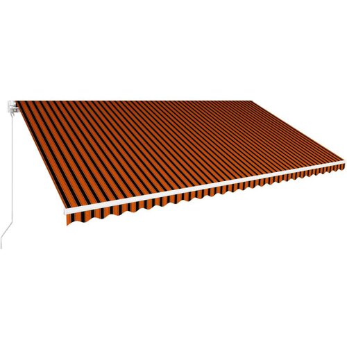 Tenda na ručno uvlačenje 600 x 300 cm narančasto-smeđa Cijene