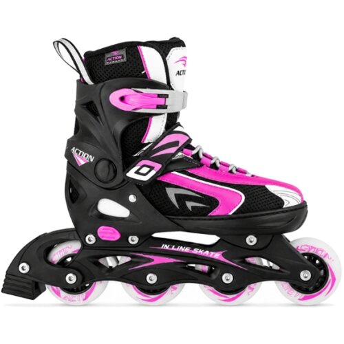 Senhai Roler s (33-36) crno rozi pvc &scaron;ina abec-5 Cene