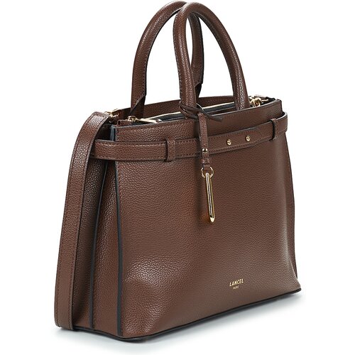 Lancel Ročne torbice FAUBOURG CARRYALL ZIP M Kostanjeva Slike