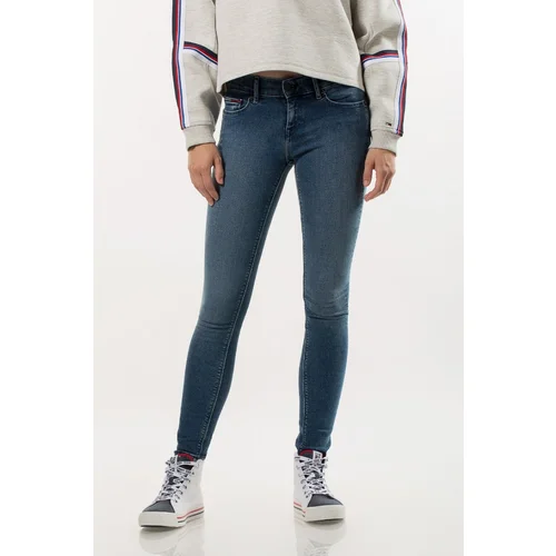 Tommy Hilfiger Jeans Tommy Jeans Jeans - TOMMY HILFIGER MID RISE SKINNY NORA blue