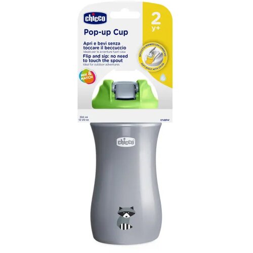 Chicco čaša sa mekanim piskom 350ml,24m+,zelena Cijene