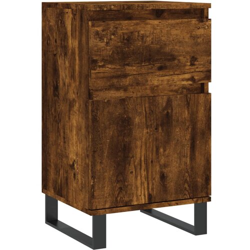 Maison Chic Komoda - Predalnik dimljeni hrast 40x35x70 cm inženirski les, (21718389) Slike