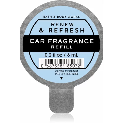 Bath & Body Works Renew & Refresh miris za auto zamjensko punjenje 6 ml