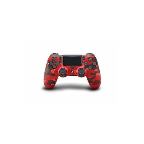 Sony DualShock 4 V2 bežični gamepad za PS4 kamuflažno crveni Slike