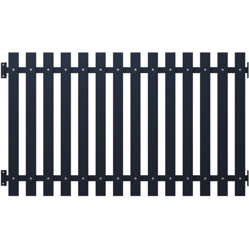 VidaXL Ograjni panel antraciten 170,5x75 cm prasno premazano Slike