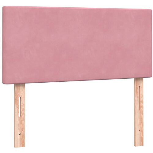 Box spring krevet s madracem ružičasti 80 x 220 cm bar&amp;scaron;unasti Slike
