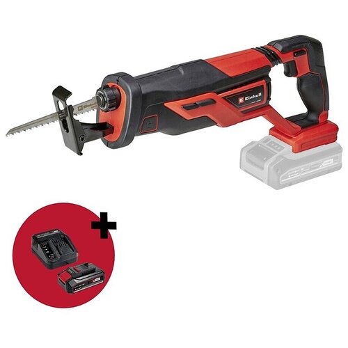 Einhell Power X-Change 18V Akumulatorska sabljasta žaga (18 V, 1 baterija, 2,5 Ah, 2.600 /min) productname.garantie.plussign BAUHAUS garancija 5 let za naprave na električni ali motorni pogon Slike