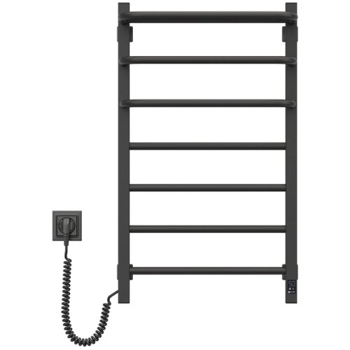  Električni su&amp;scaron;ač pe&amp;scaron;kira sa termostatom FORTIS 155W 80x48 cm crni desni Slike