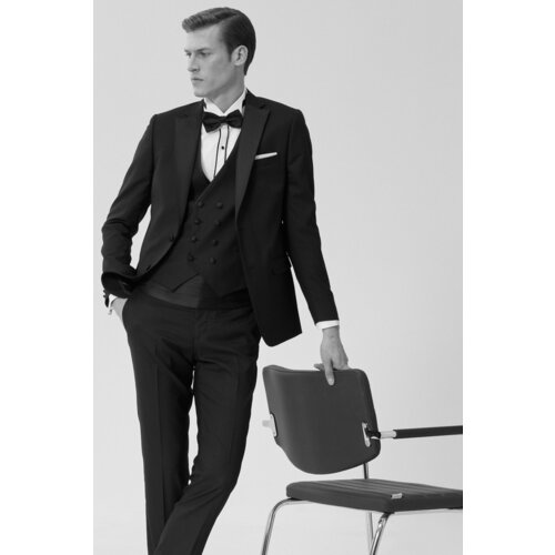 ALTINYILDIZ CLASSICS Men's Slim Fit Slim Fit Vest Tuxedo Groom Suit Slike