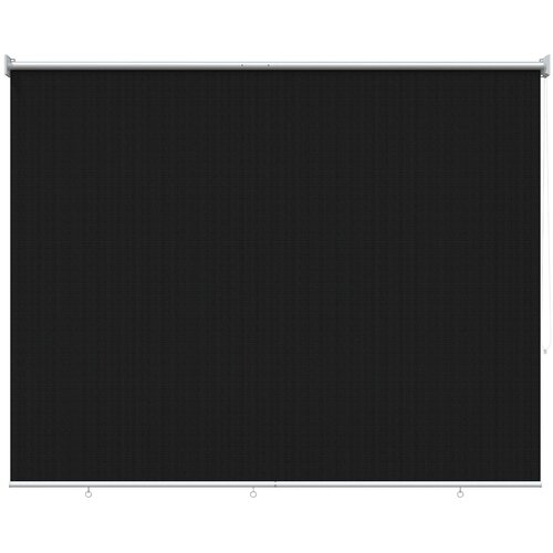 vidaXL Vanjska roleta 90% blokada UV zraka Crna 200 x 140 cm HDPE - Crna 200 x 140 cm Cijene