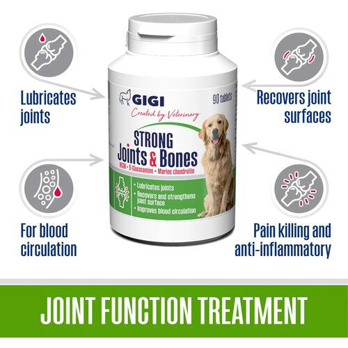 7Pets gigi strong joints & bones za jake zglobove i kosti 30 tableta Slike